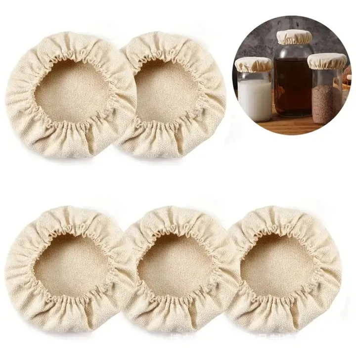 Elastic%20Cloth%20Jar%20Covers%20Reusable%20Cloth%20Covers%20for%20Sourdough%20Starter%20Jars%20Elastic%20Bread%20Fermentation%20Cover%20Bread%20Proofing%20Cover%20-%20Image%202