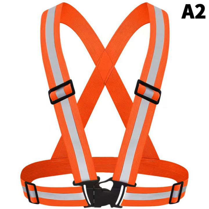 1%20Pc%20Highlight%20Reflective%20Straps%20Night%20Running%20Riding%20Clothing%20Vest%20Adjustable%20Safety%20Vest%20Elastic%20Band%20For%20Adults%20And%20Children%20-%20Image%207