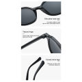 Cool glasses, vintage fashion sunglasses UV400 UV protection Korean-style square glasses men and women optical filter. 