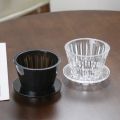 1 PC Acrylic Coffee Funnel Coffee Filter Coffee Filter Funnel Coffee Filter Cup Filter Paper  Coffee Filter Cup. 