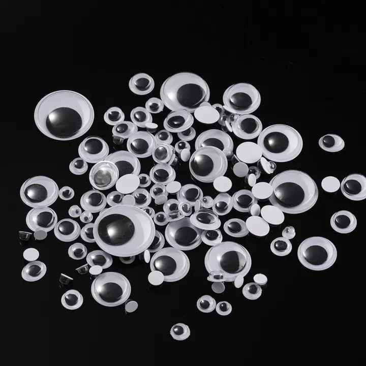50/100/200pcs%20Self-adhesive%20Wobbly%20Wiggle%20Eyes%203D%20Moving%20Eye%20for%20DIY%20Scrapbooking%20Toys%20Dolls%20Kids%20DIY%20Accessories%205-24mm%20-%20Image%204