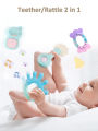 14pcs Box Baby Rattles Baby Teether Toys Set Newborn Early Educational Sensory Play STEM Boy Girls  for Infant Chewable . 