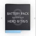 GoPro Hero 8/7/6/5 Rechargeable Battery Pack – 1220mAh Lithium-ion (High Capacity).
