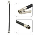 Air Tyre Inflator Pressure Car Auto Tire Hose Pump Gauge Hose Connector Flexible For Automobile Tires Fast Inflatable Rods. 