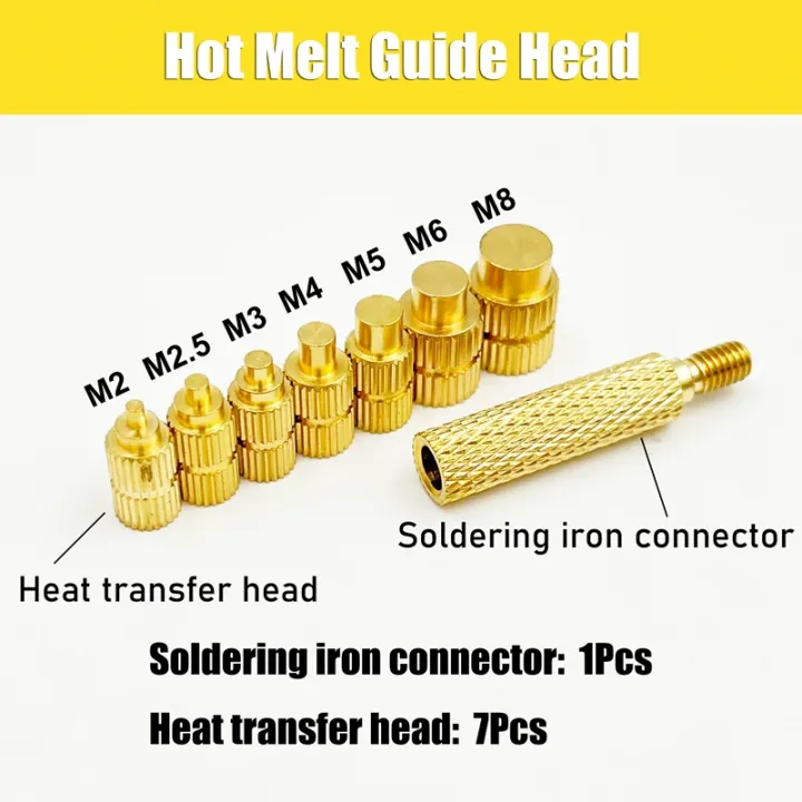 420/500Pcs%20Stainless%20Steel%20Heat%20Insert%20Nut%20TS100%20Brass%20Hot%20Melt%20Insert%20Nuts%20for%20Welding%20Internal%20Thread%20Head%20Bolt%20Insert%20-%20Image%206