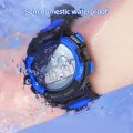 Children's electronic watches luminous dial waterproof multi-function alarm clocks LED Digital wrist watch for boys and girls. 