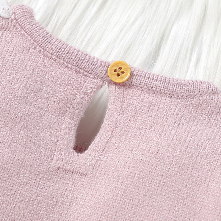 2pcs%20Autumn%20Winter%20Doll%20Collar%20Long%20Sleeve%20Sweaters%20+%20Solid%20Color%20Long%20Pants%20Baby%20Girls%20Clothing%20Sets%20Baby%200-9M%20Tops%20&%20Bottoms%20-%20Image%206