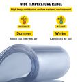 Indoor and Outdoor Transparent Air Conditioning Soft Curtain Strip, Screen, Insulation Windproof PVC Door Curtain Strip,.