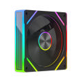 Power Train PRISM 8 Pro Case Cooling Fan 3-sided Infinity Mirror 5V/3PIN ARGB Quiet Computer Cooling Fan. 