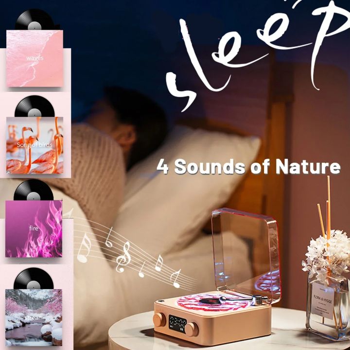 Waves%20Vinyl%20Player%20Bluetooth%20Speaker%20with%20White%20Noise%20Retro%20Turntable%20Speaker%20Sleep%20Aid%20Vitrola%20Shaped%20Speaker%20with%20RGB%20Light%20-%20Image%204