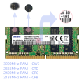 Samsung DDR4 4GB 8GB 16GB 32GB 64GB 2400mhz 2133 2666mhz 3200mhz Sodimm Notebook High Performance Laptop Memory.