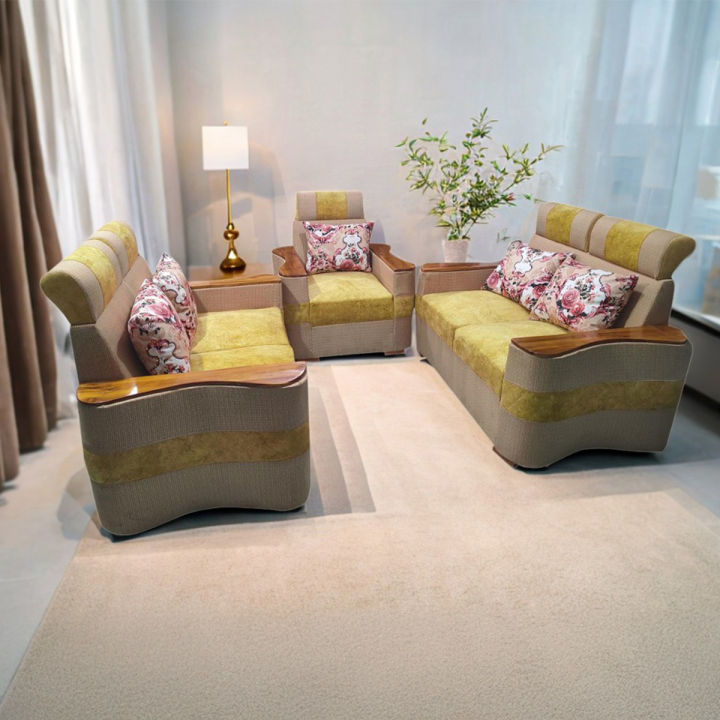 6 হাটল চিটাগন সেগুন কাঠের গোডি সোফা - sofa set