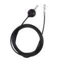 Fitness Pulley Cable Home Gym Replacement Cable Heavy Duty Steel Wire Rope Home Gym Equipment Replacement Fitness Exercise new. 