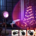 Tuya Smart Projection Light Remote Control APP Connection Holiday Party Bedroom Halo Projection Selfie Background Lighting. 