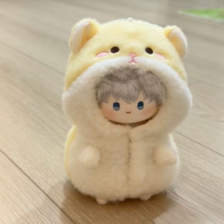 Only%20Clothing%202025%20New%20Cute%20and%20Versatile%20Trendy%2010cm%20Cotton%20Doll%20Little%20Hamster%20Jumpsuit%20Little%20Bear%20Dress%20Set,%20Cloak%20-%20Image%202