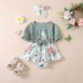 KidsSansar - Summer Baby Frock With Headband. 