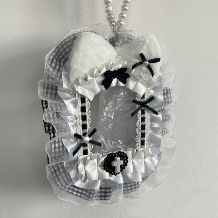 Sweet%20DIY%20Plush%20Card%20Holder%20with%20Ribbon%20Anime%20Lace%20Photocard%20Case%20Lolita%20Idol%20Display%20Photo%20Protector%20Case%20Card%20-%20Image%205
