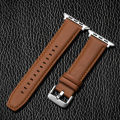 Leather Watch Band for apple watch strap 49mm 44mm 45mm 42mm 38mm 40mm 41mm Woman Man bracelet iWatch series 8 7 6 5 4 3 Se Band. 
