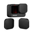 Silicone Case Set for GoPro Hero 12 11 10 9 Black Tempered Glass Screen Protector Protective Film Lens Cap Cover for Go Pro case. 