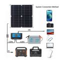 400W Flexible Solar Panel 12V Battery Charger Dual USB With 10A-60A Controller Solar Cells Power Bank for Phone Car Yacht RV.
