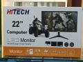 Hitech 22" Led Monitor With VGA & HDMI Supported  HiTech 22 Inch FHD Monitor. 