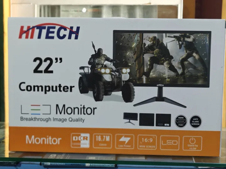 Hitech%2022"%20Led%20Monitor%20With%20VGA%20&%20HDMI%20Supported%20%20HiTech%2022%20Inch%20FHD%20Monitor%20-%20Image%205