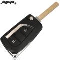 jingyuqin For Toyota Aygo Peugeot 107 106 Citroen C1 2005-2014 Flip Car Remote Key 2BT 434MHz ID46/4D70 Chip 89785-0H901 Upgrade. 