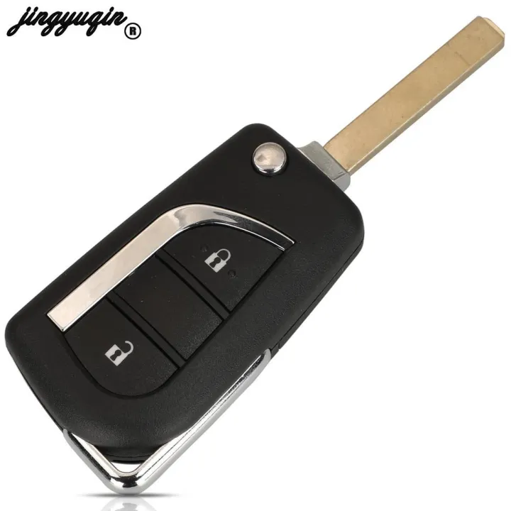 jingyuqin%20For%20Toyota%20Aygo%20Peugeot%20107%20106%20Citroen%20C1%202005-2014%20Flip%20Car%20Remote%20Key%202BT%20434MHz%20ID46/4D70%20Chip%2089785-0H901%20Upgrade%20-%20Image%202