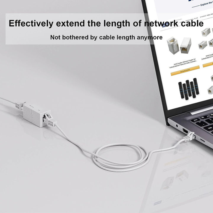 ZOERAX%202pcs%20RJ45%20Cat6%20Inline%20Coupler%20Ethernet%20Coupler,%20Ethernet%20Extender%20Connecter%20for%20Cat6/Cat5e/Cat5%20Ethernet%20Cables%20-%20Image%203