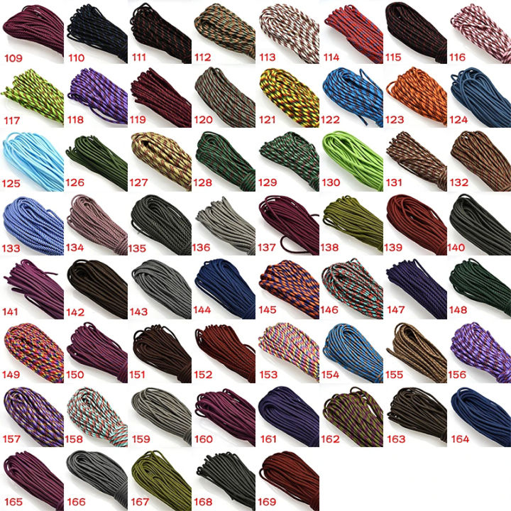 550 Paracord Parachute Cord In Spool Lanyard 50ft-1000ft Type III 7 Strand Core