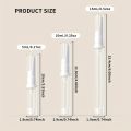 5/10/15ml Clear Foundation Dispenser Bottle Portable Travel Essence Sample Container Airless Vacuum Eye Gel Cream Empty Tubes. 