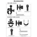 Motorcycle Phone Holder Universal Accesorios Moto USB Wireless Charging Shockproof Stable Adjustable Lock Stand. 