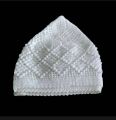 handmade wooly prayer cap. 