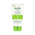 Simple Kind to Skin Moisturising Face Wash 150ml ( imported 100 % Authentic product ). 