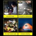 Portable Camping Light Power Bank LED Camping Lanterns Handheld Waterproof Outdoor Tent Light Rechargeable Floodlight Flashlight. 