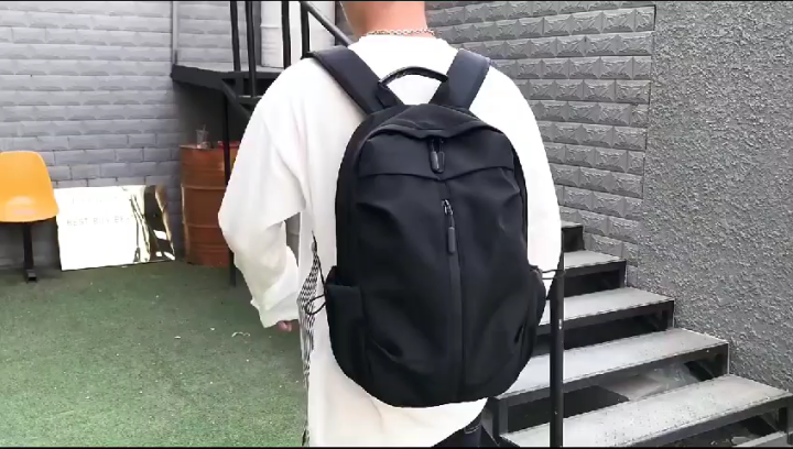 Men′s Business Backpack Outdoor Oxford Cloth Computer Bag Leisure Middle School Student Travel Bag