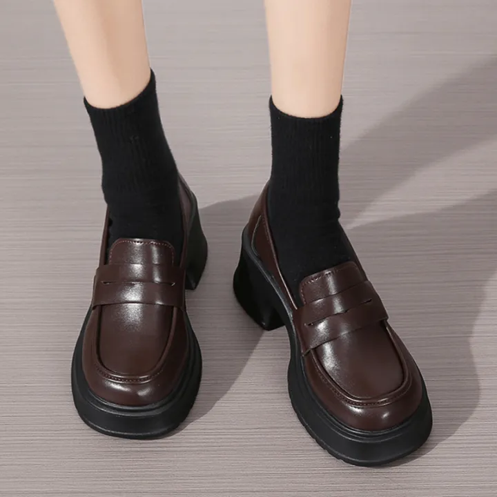 Lucyever%20Women's%20Loafers%202024%20Spring%20British%20Style%20Slip%20On%20Platform%20Mary%20Jane%20Shoes%20Woman%20Japanese%20Jk%20Uniform%20Lolita%20Shoes%20Women%20-%20Image%202
