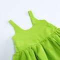 Disney Green Fairy Tinkerbell Princess Elf Dress Halloween Costumes For Girl Summer Beach Party Fancy Tinker Bell Dress Wings. 