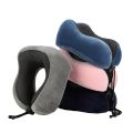U Travel Memory Cotton Pillow Neck Motor Cars And Aeroplanes Nap Magnetic Fabric Ushaped. 