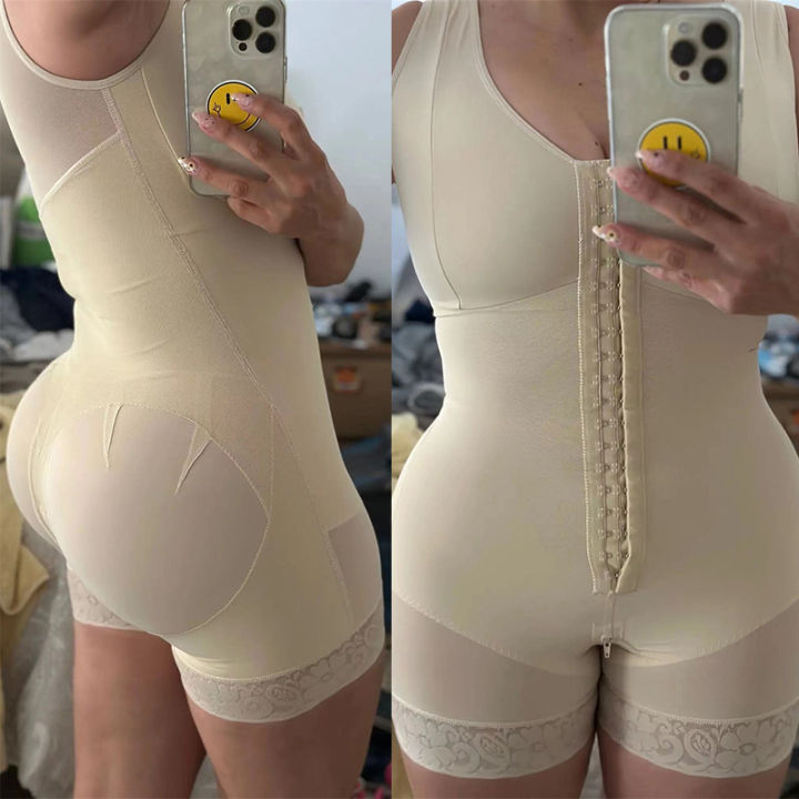 Full%20Body%20Shapewear%20Compression%20Girdle%20Fajas%20Colombian%20Corrective%20Underwear%20Tummy%20Control%20Shaper%20Butt%20Lift%20Slim%20Corset%20Bodysuits%20-%20Image%204