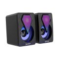 RGB desktop laptop, mobile phone, USB mini audio, office home subwoofer, video speaker. 