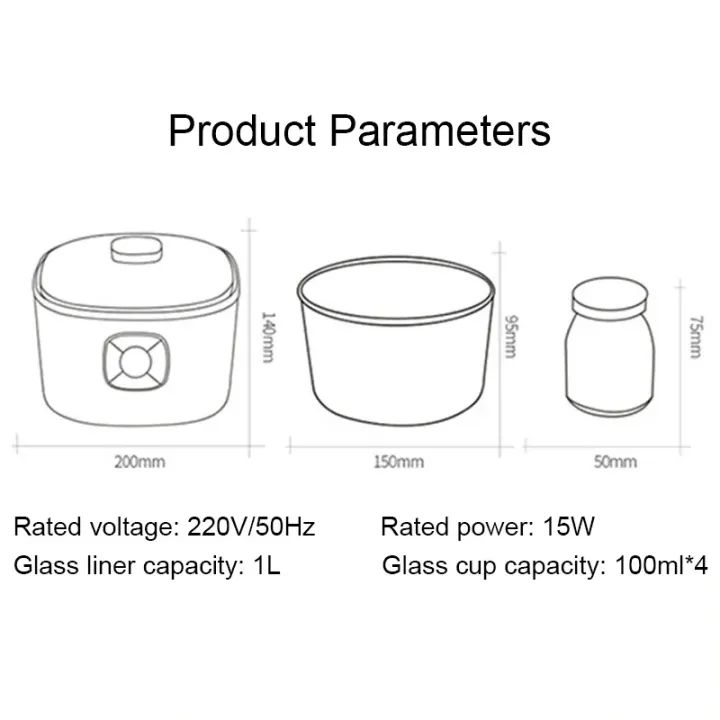 Electric%20Yogurt%20Maker%20Leben%20Fermenter%20Automatic%20Multifunction%201L%20Glass%20Liner%20Natto%20Rice%20Wine%20Fermenting%20Machine%204%20Yoghurt%20Cups%20-%20Image%202
