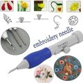 Magic Embroidery Pen Punch Needle Kit for Knitting Circular Needle Arts and Crafts for DIY Sewing Tools. 