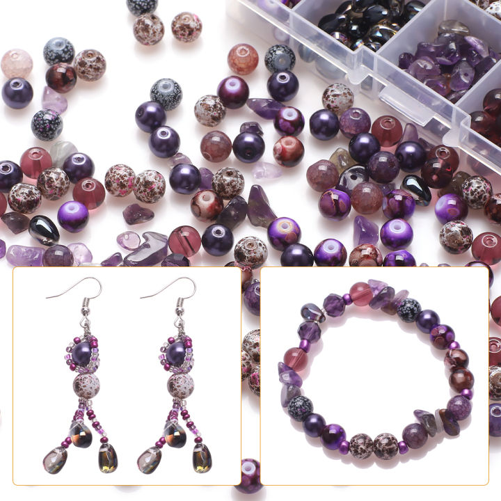 200Pcs/Box%208mm%20Crystal%20Glass%20Round%20Spacer%20Beads%20Gravel%20Chip%20For%20DIY%20Making%20Jewelry%20Handmade%20Bracelet%20Necklace%20Earing%20Craft%20Kit%20-%20Image%205
