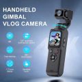 4K Vlog Pocket WiFi Gimbal Auto 360° Rotation Portable Camera. 