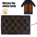 1PCS Carbon Fiber Heating Warm Paste Pad Hand Warmer USB Safe Heated Film Electric Winter Fever Heat Mat For Cloth Vest Jacket. 