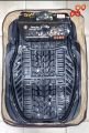 Car universal Floor mat, PVC , Rubber Surrounded Black Floor Mat Fully.