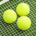 3pcs Professional  Tennis Ball High Resilience Tennis Practice Ball for School Club Competition Training Exercises. 