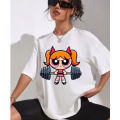 Girls Super Powerful Blouse Training Streetwear T-shirt Women's Shirt Academy Gym Fitness T-shirt. 