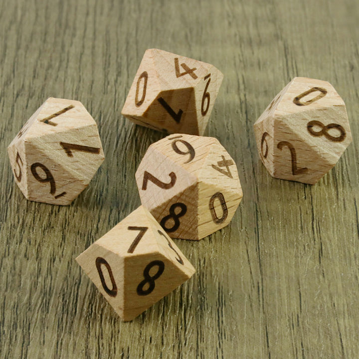 Wooden%20Dice%205pcs%20Round%20Corner%20D6%20D10%20Wood%20Dice%20for%20Flying%20Chess%20Props%20Table%20Board%20Role%20Playing%20Game%20-%20Image%205